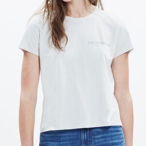 Madewell Radio California Tshirt Gray